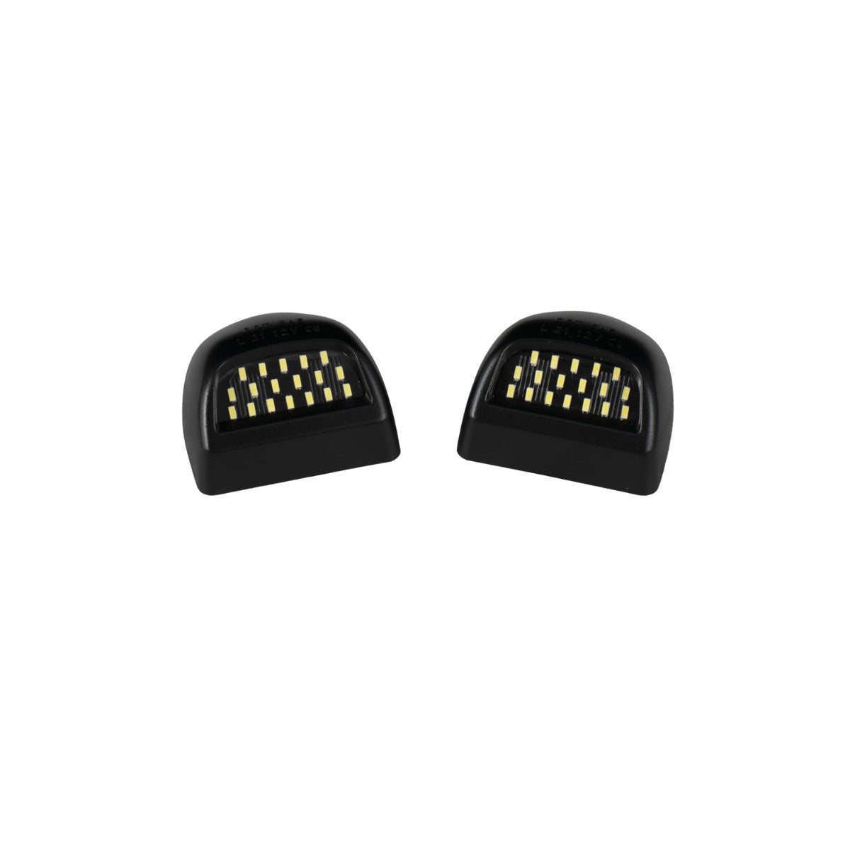 Form Lighting 2002-2013 Cadillac Escalade EXT LED License Plate Lights Pair - Clear