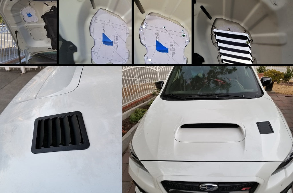 Verus Engineering - Subaru WRX/STI (VA) 2015-2020 - Hood Louver Kit