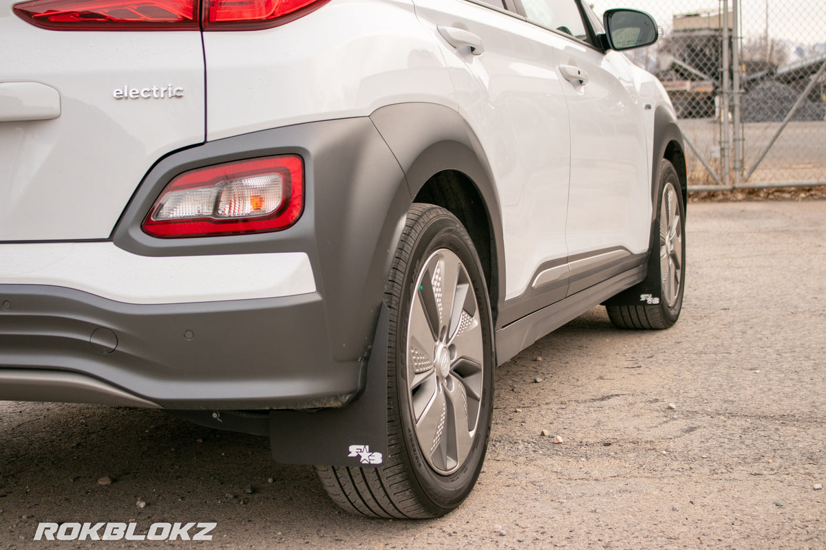 RokBlokz - Hyundai Kona Electric 2018-2023 Mud Flaps