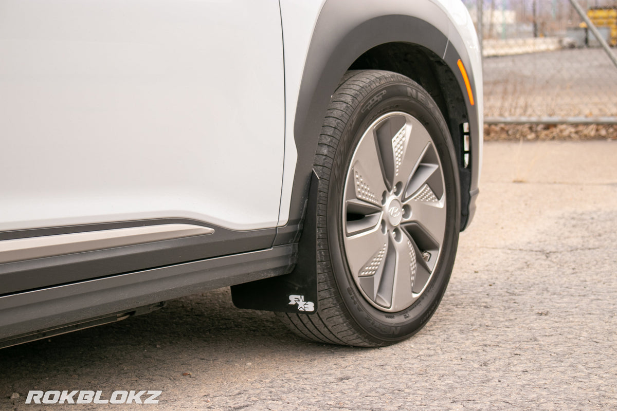 RokBlokz - Hyundai Kona Electric 2018-2023 Mud Flaps