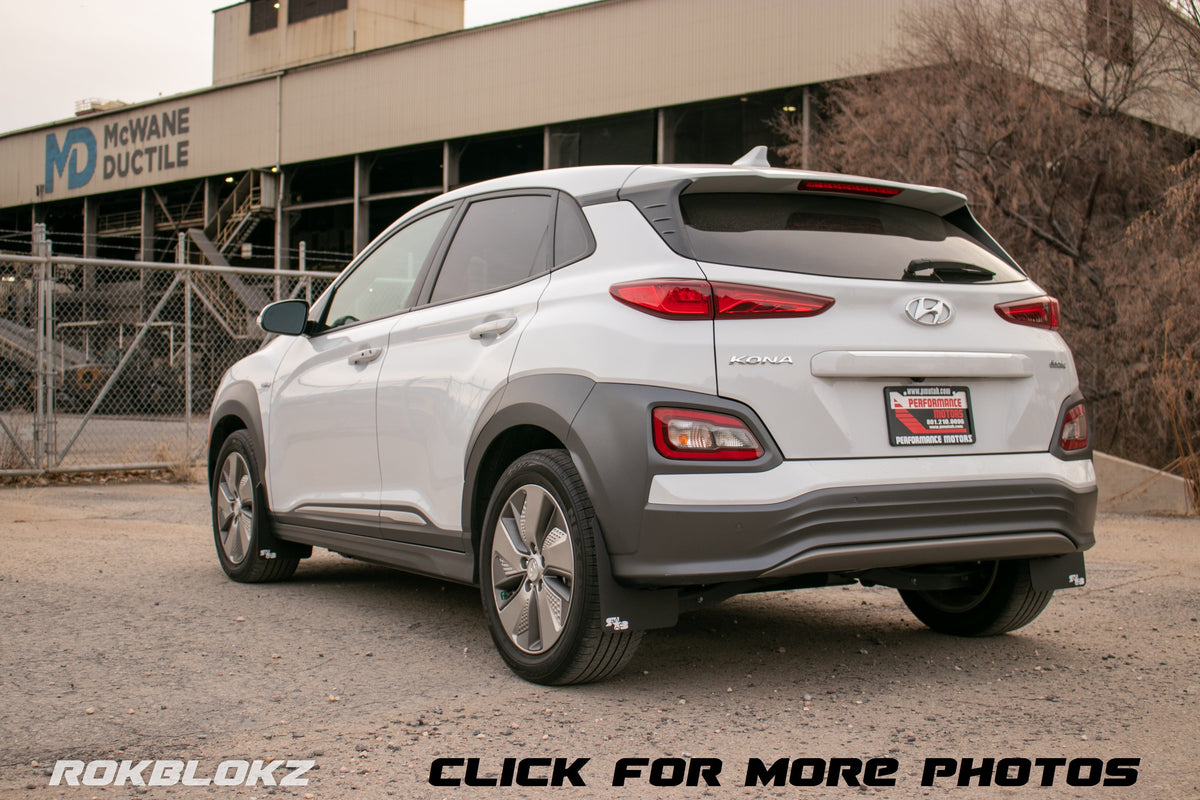 RokBlokz - Hyundai Kona Electric 2018-2023 Mud Flaps