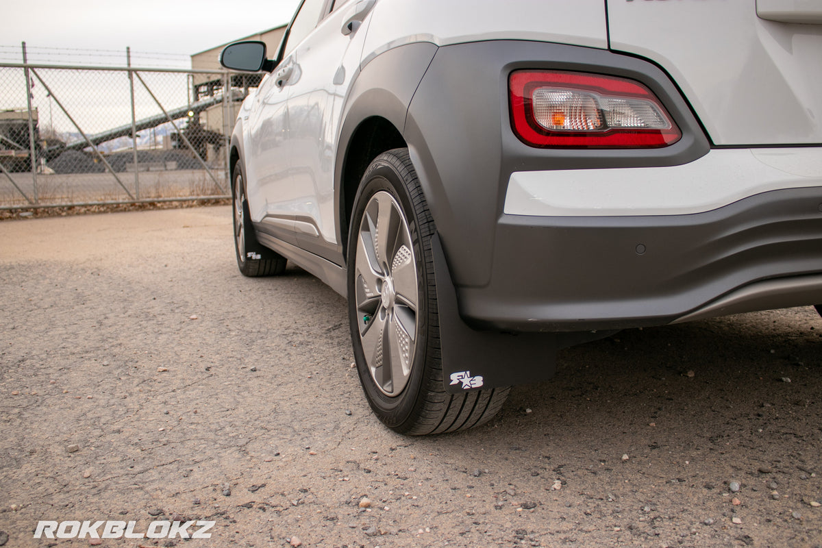 RokBlokz - Hyundai Kona Electric 2018-2023 Mud Flaps