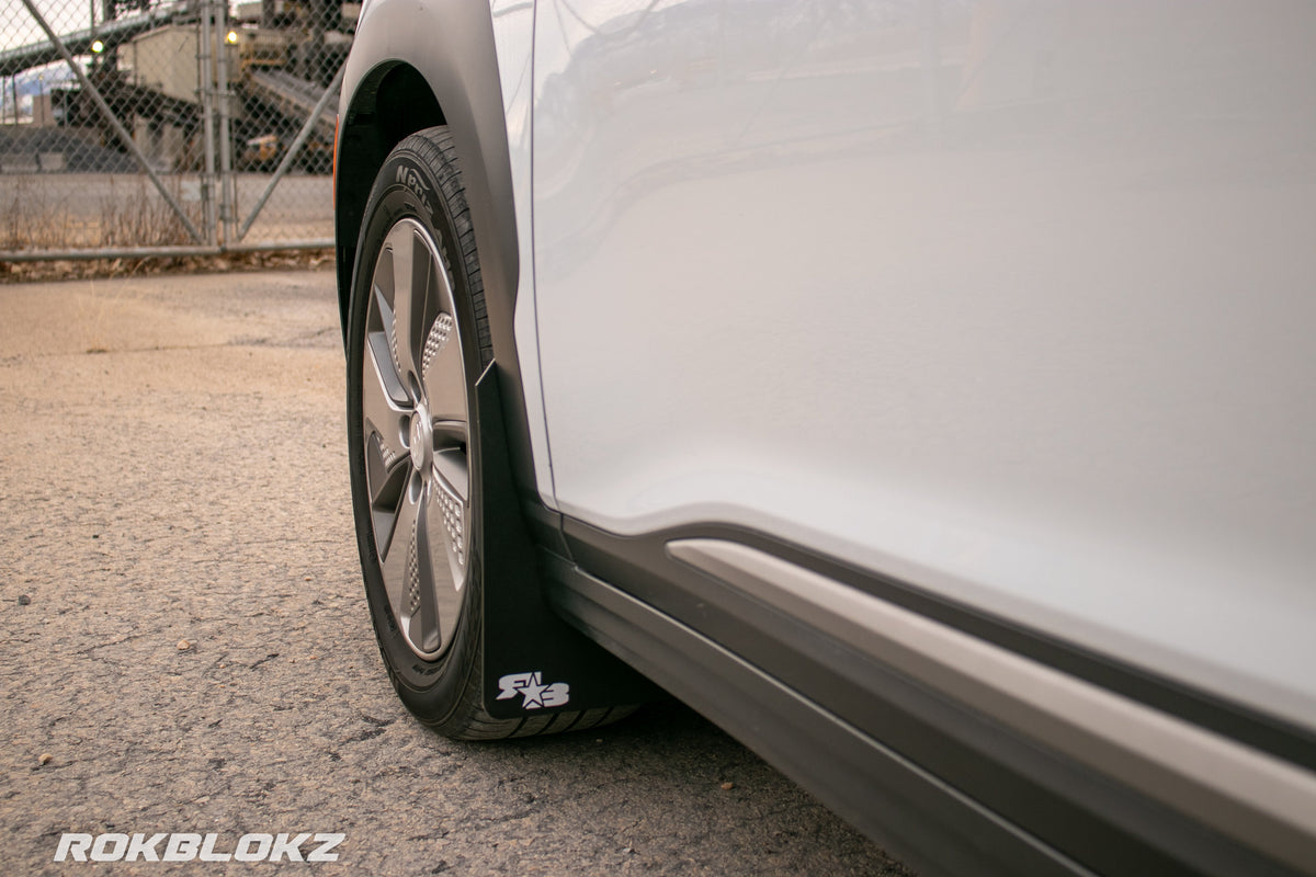 RokBlokz - Hyundai Kona Electric 2018-2023 Mud Flaps