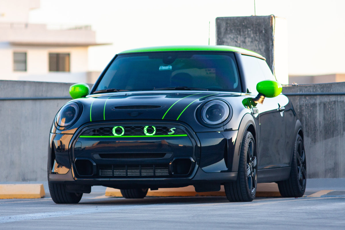 Velossa Tech - 2014-2024 MINI Cooper S (F54/F55/F56/F60/JCW GP) Dual BIG MOUTH &quot;LIT KIT&quot; Ram Air Intake Snorkels