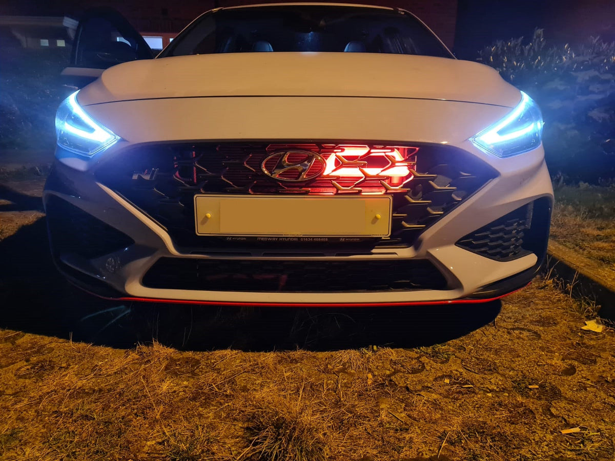 2017-2020 Hyundai I30N BIG MOUTH &quot;LIT KIT&quot; Ram Air Intake Snorkel | Velossa Tech Design