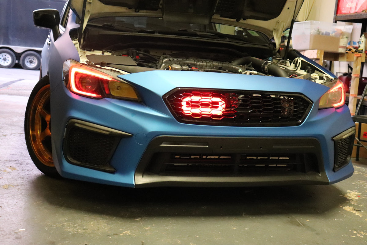 2015-2021 Subaru WRX and STI BIG MOUTH &quot;LIT KIT&quot; Ram Air Intake Snorkel | Velossa Tech Design