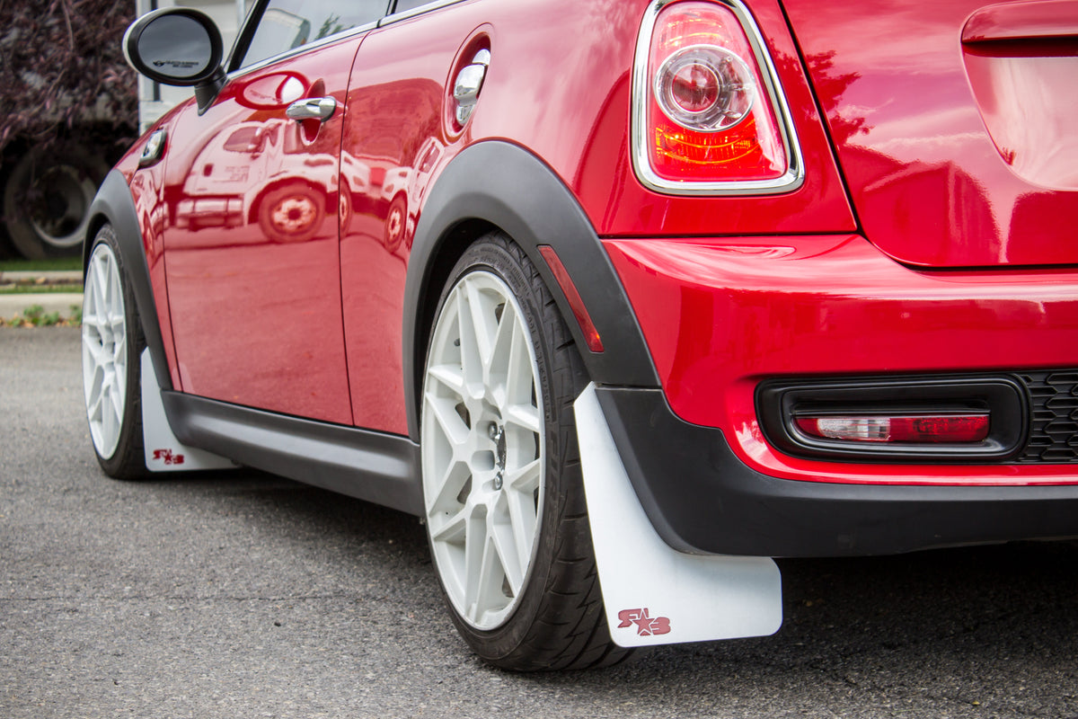 RokBlokz - Mini Cooper S (R56) 2008-2014 Rally Mud Flaps