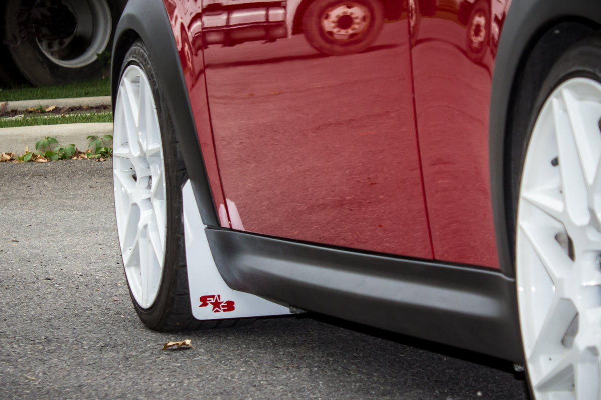 RokBlokz - Mini Cooper S (R56) 2008-2014 Rally Mud Flaps