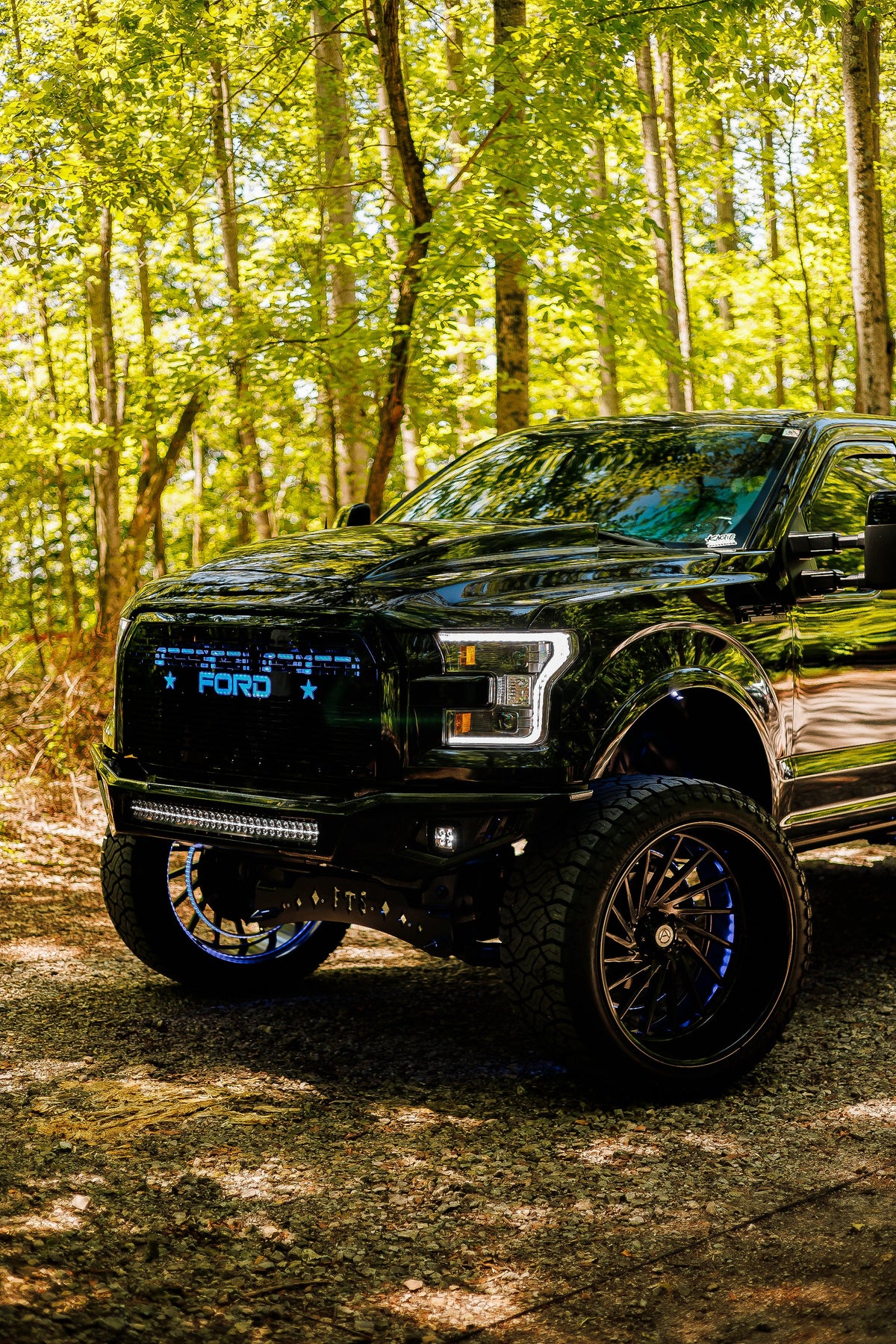 Velossa Tech - 2015-2017 Ford F-150 and 2017-2020 Ford F-150 Raptor Quad BIG MOUTH &quot;LIT KIT&quot; Ram Air Intake Snorkels