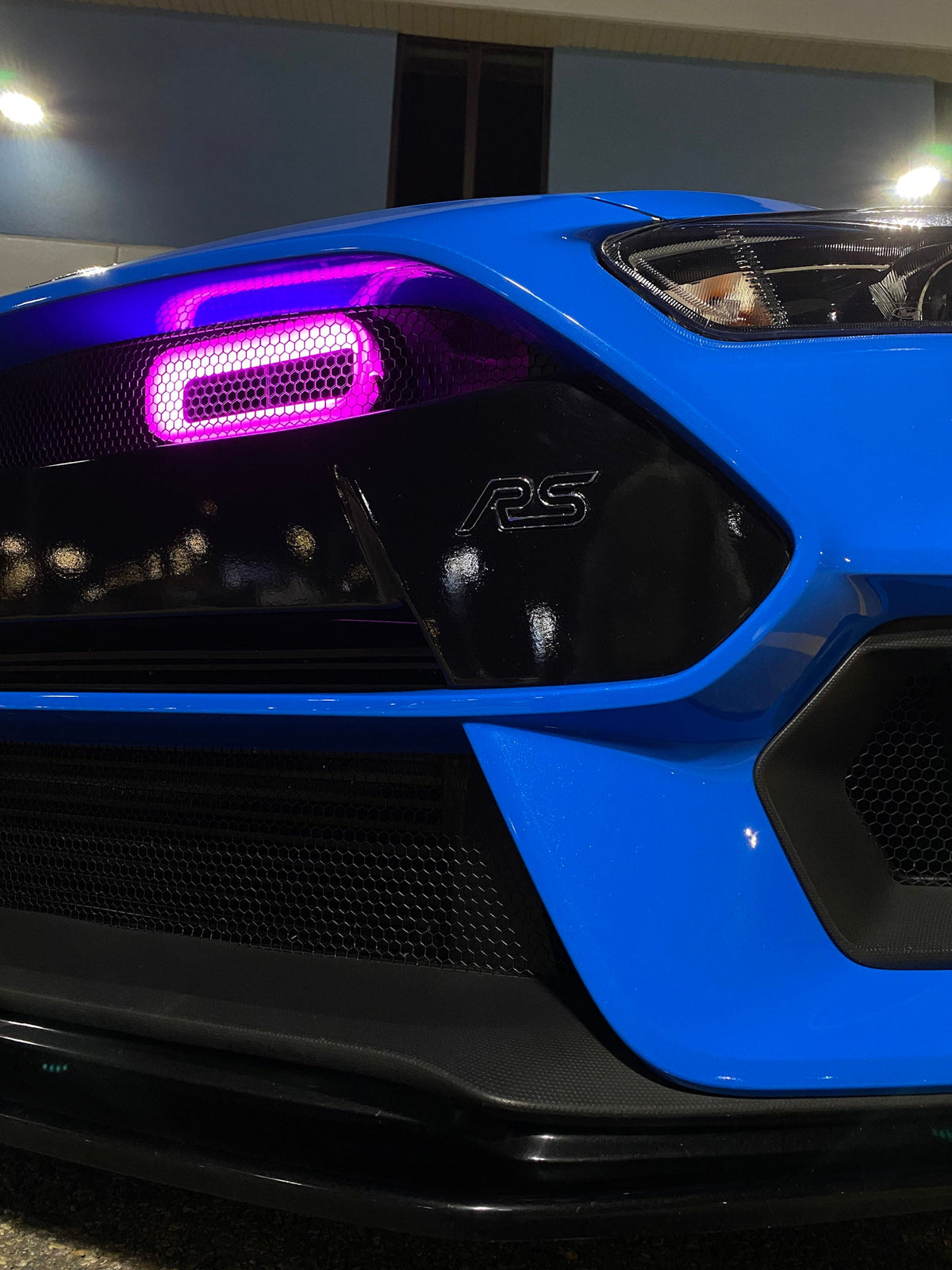 2016-2018 Ford Focus RS BIG MOUTH &quot;LIT KIT&quot; Ram Air Intake Snorkel | Velossa Tech Design