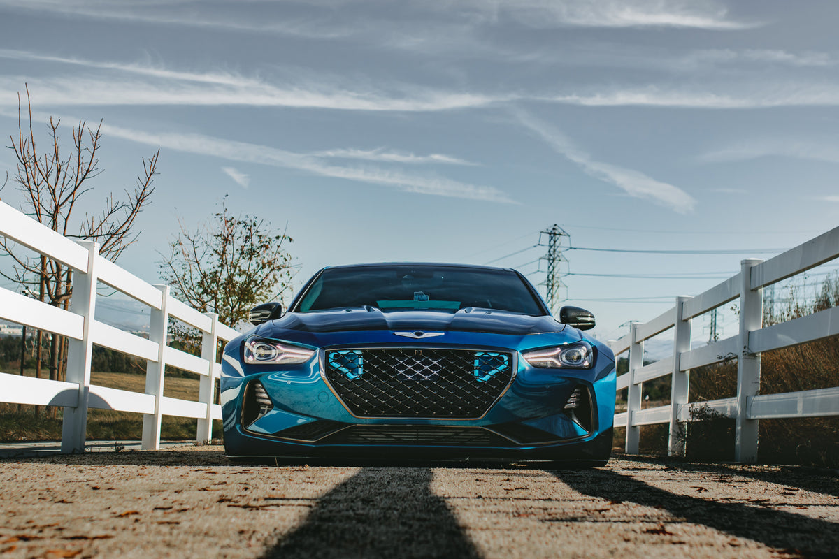 Velossa Tech - 2017-2021 Genesis G70 BIG MOUTH &quot;LIT KIT&quot; | LIT Flares and Controller Only