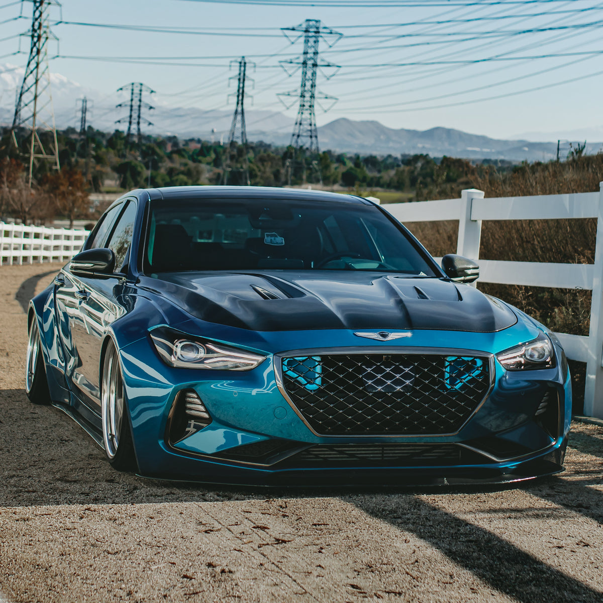 Velossa Tech - 2017-2021 Genesis G70 BIG MOUTH &quot;LIT KIT&quot; | LIT Flares and Controller Only