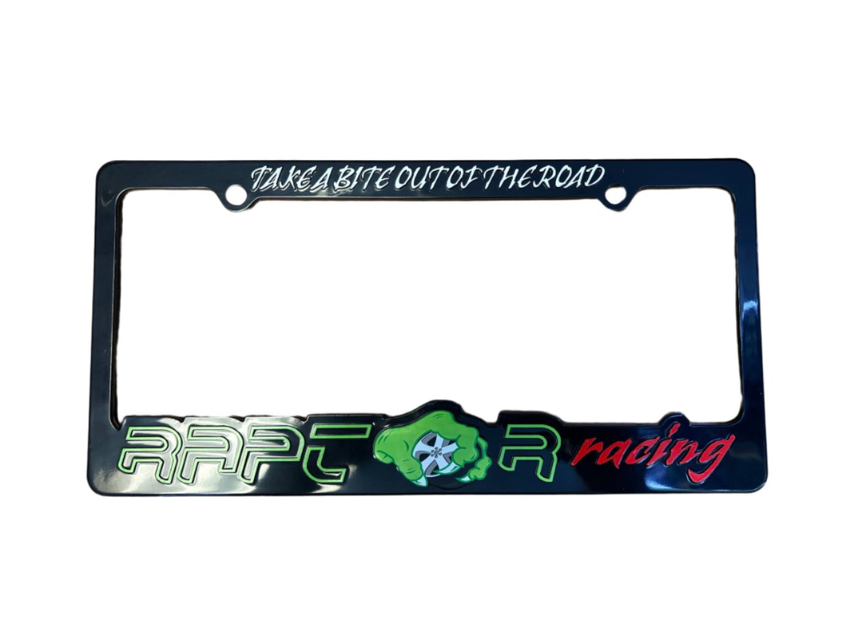 Raptor Racing License Plate Frame