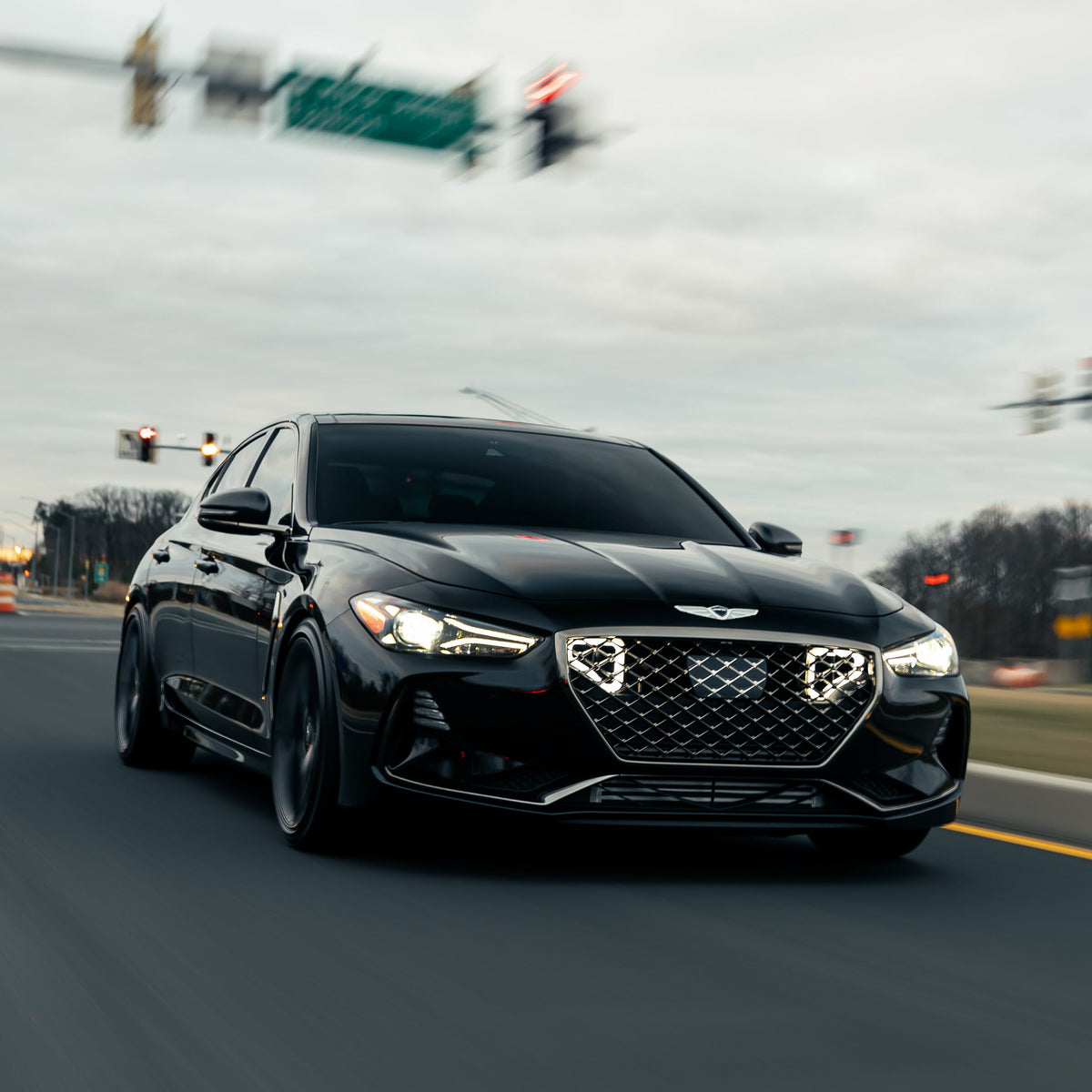 Velossa Tech - 2017-2021 Genesis G70 BIG MOUTH &quot;LIT KIT&quot; | LIT Flares and Controller Only