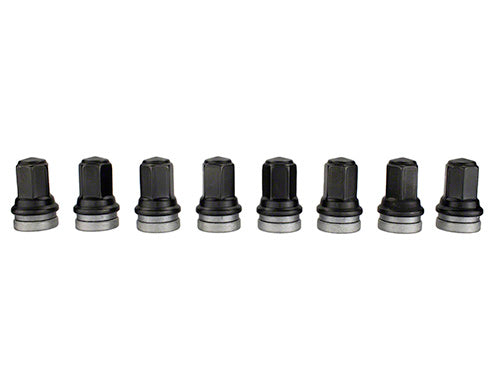 Ford Racing M14 x 1.5 Black Lug Nut - Set of 8 - M-1012-SB