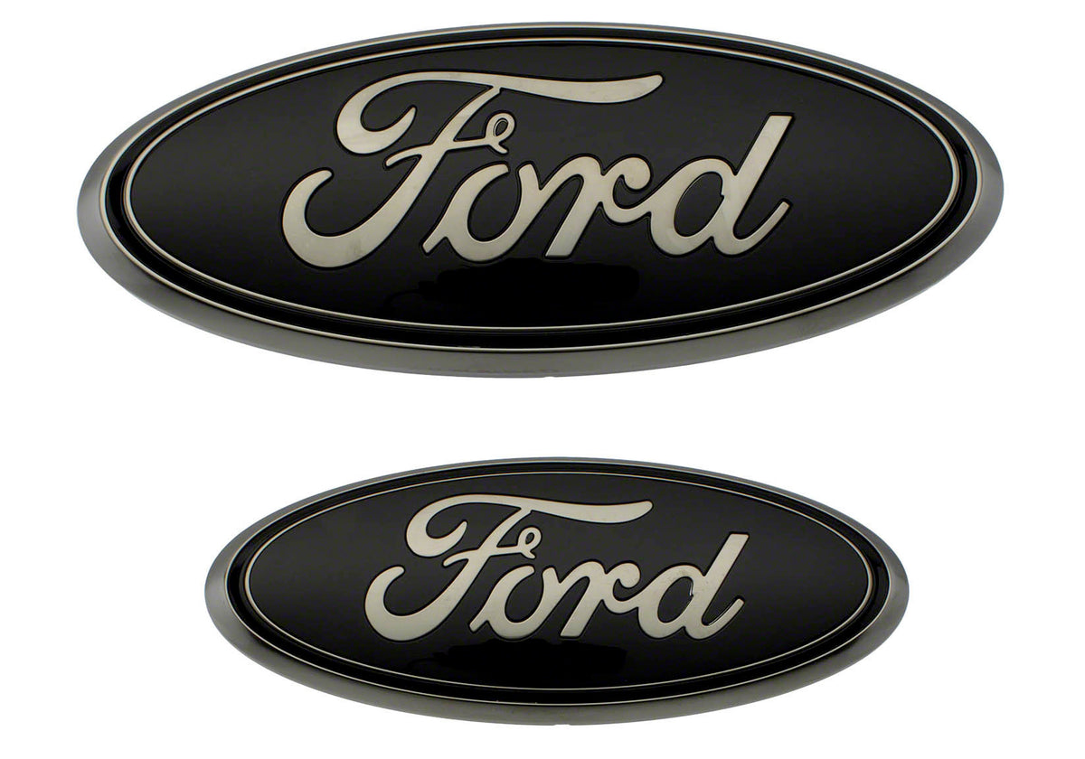 Ford Racing 19-23 Range Black Oval Kit - Pair - M-1447-RNGR