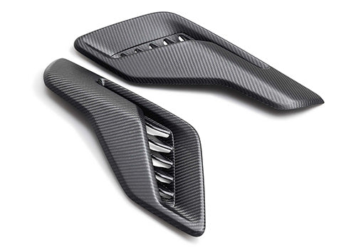 Ford Racing 21-24 F-150 Raptor Carbon Fiber Fender Vent Set - Matte - M-16026-FM