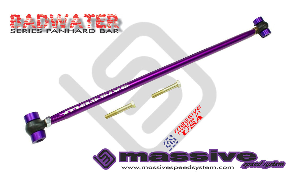 Massive Badwater Series Adjustable Panhard bar 2002-2009 Chevrolet Trailblazer / GMC Envoy /Buick Rainer /Oldsmobile Bravada /Isuzu Ascender /Saab 9-7X - Massive Speed System