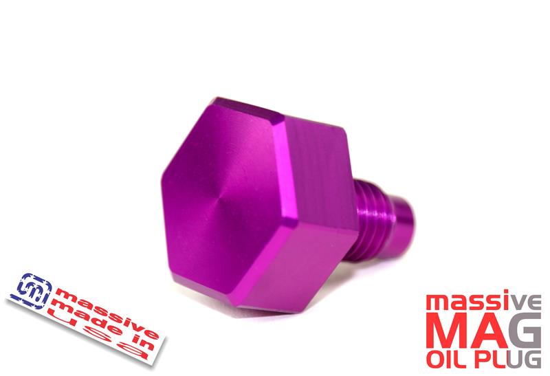 Massive Speed Magnetic Oil Plug - Massive Speed System no logo