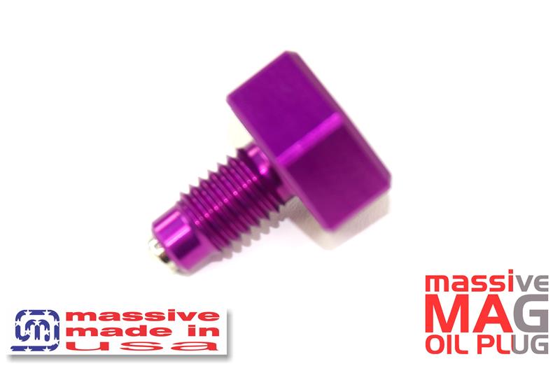 Massive Speed Magnetic Oil Plug - Massive Speed System side veiw