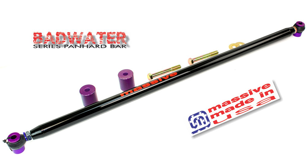 Massive Badwater Series Adjustable Panhard Bar 2021+ Bronco Fullsize - Massive Speed System