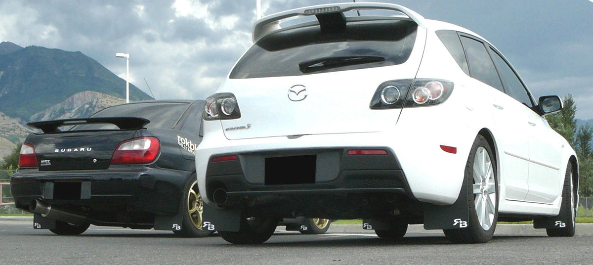 RokBlokz - MAZDASPEED3 &amp; MAZDA3 2004-2009 Rally Mud Flaps