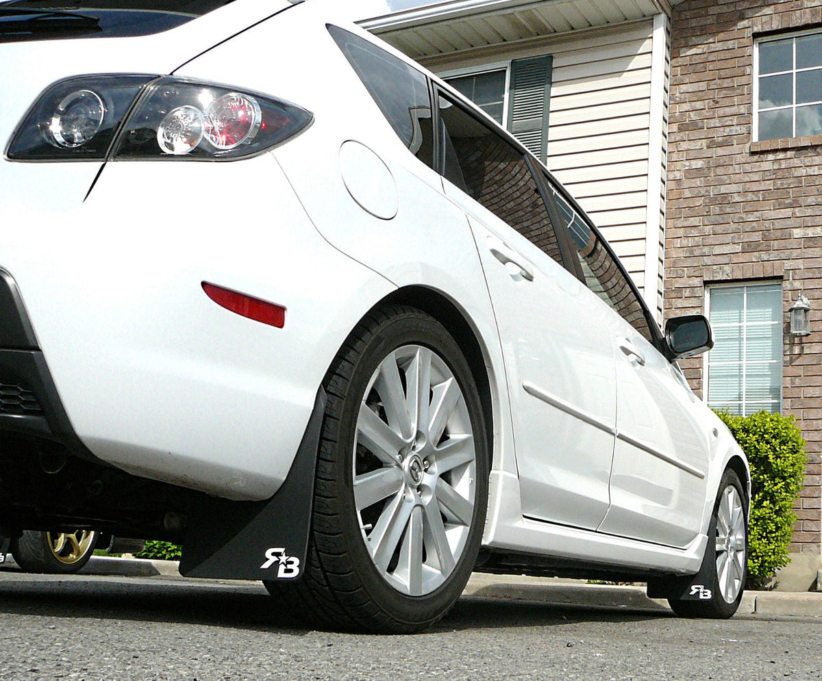 RokBlokz - MAZDASPEED3 &amp; MAZDA3 2004-2009 Rally Mud Flaps