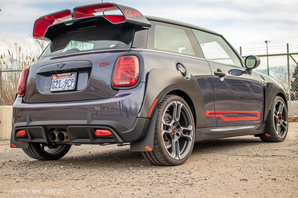 RokBlokz - Mini John Cooper Works GP 2020+ Rally Mud Flaps