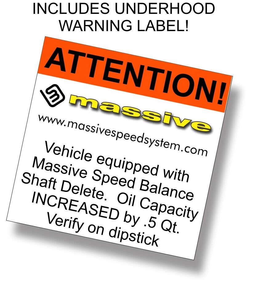 Mustang Ecoboost Trapped Oil Pan Baffle label add  extra oil lable