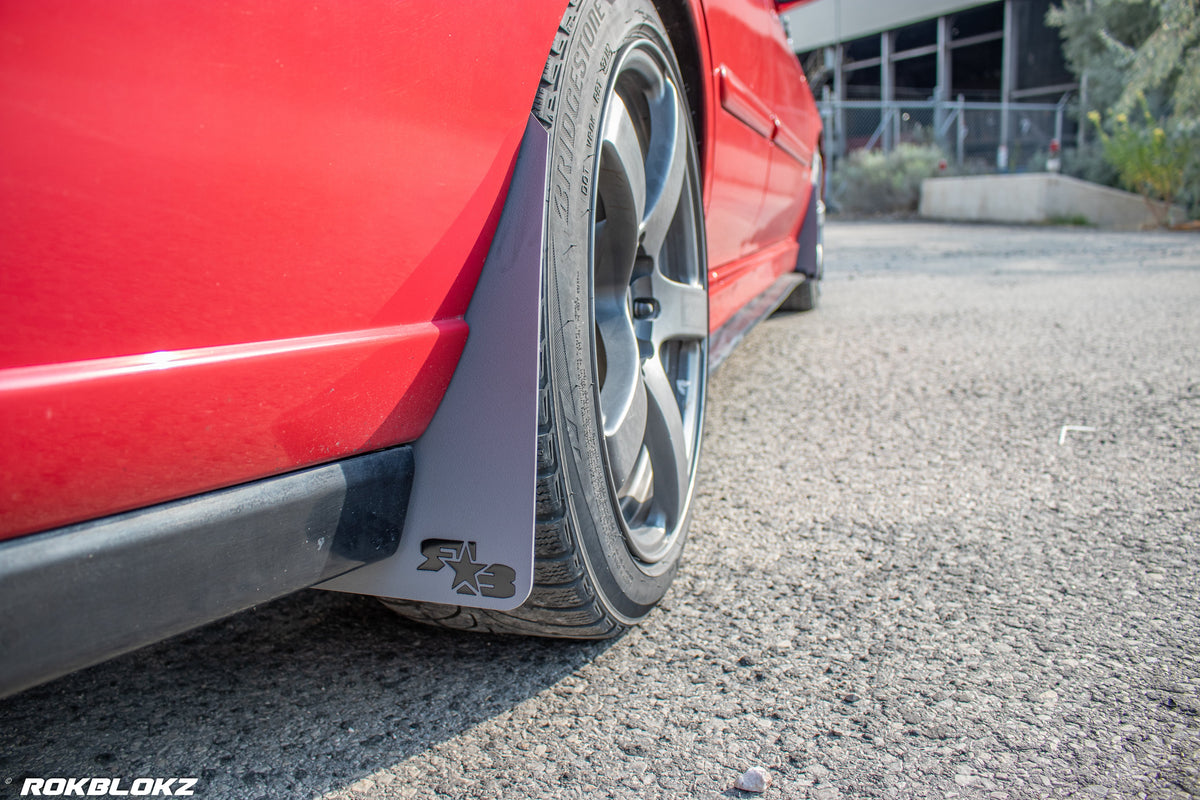 RokBlokz - Nissan Sentra SE-R (all models) 2000-2006 Rally Mud Flaps