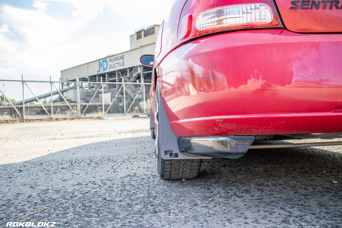 RokBlokz - Nissan Sentra SE-R (all models) 2000-2006 Rally Mud Flaps