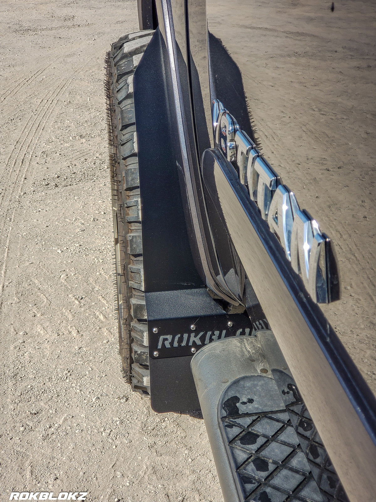 RokBlokz - NISSAN TITAN 2004-2015 STEP BACK Mud flaps