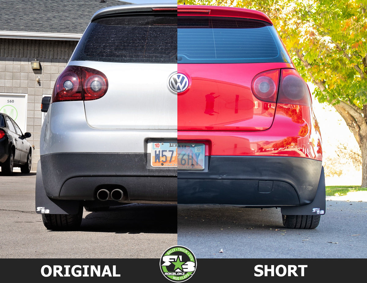 RokBlokz - Volkswagen MK5, GOLF, VW Rally Mud Flaps 2004-2009