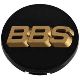 BBS Center Cap 56mm Black/Bronze - 3D