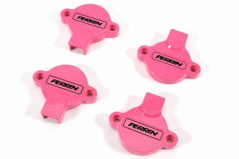 PERRIN 13-24 BRZ &amp; GR86 Cam Solenoid Cover Kit - Hyper Pink - PSP-ENG-173HP