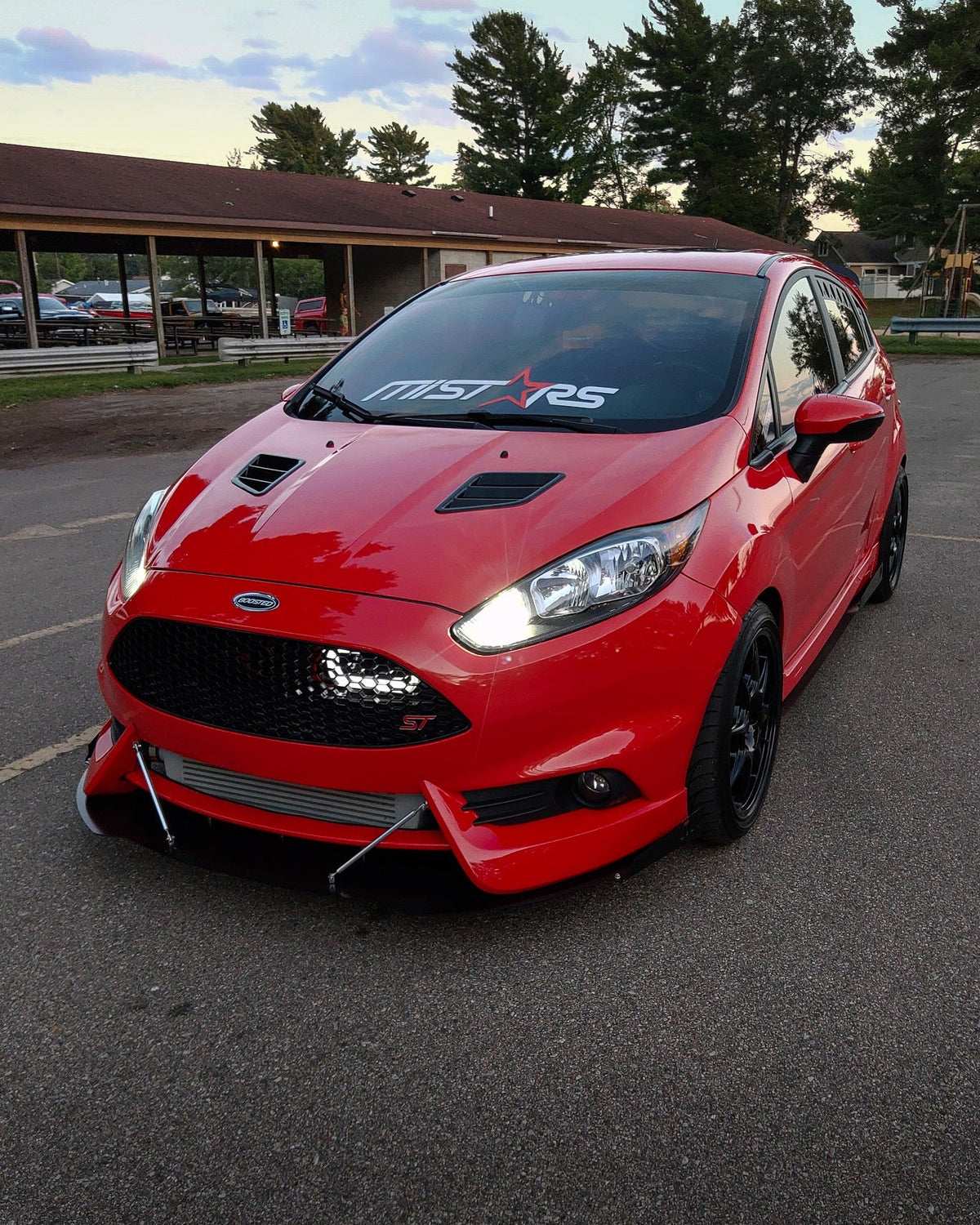 2014-2019+ Ford Fiesta ST (2018-2019 MK7 and MK7.5 only) BIG MOUTH &quot;LIT KIT&quot; Ram Air Intake Snorkel | Velossa Tech Design