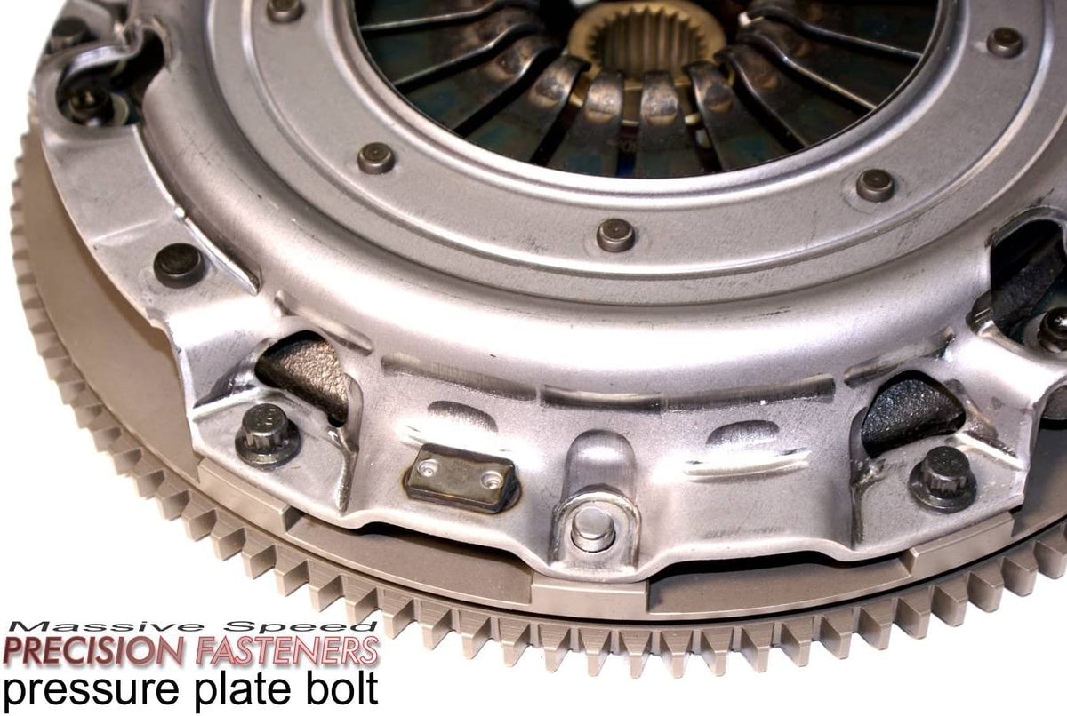 Massive Speed Precision Fasteners PRessure Plate Bolt Kit - M8 Duratec MZR Zetec SVT - Massive Speed System