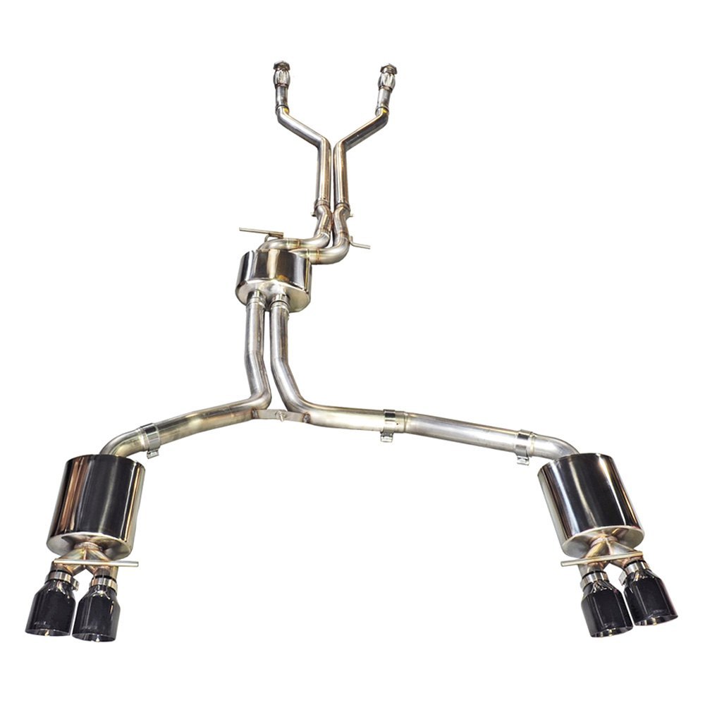 AWE Tuning Audi B8.5 S4 3.0T Touring Edition Exhaust System - Diamond Black Tips (102mm)