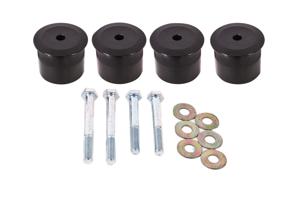 BMR 15-23 S550 Mustang Differential Bushing Kit (Aluminum) - Black - BK050