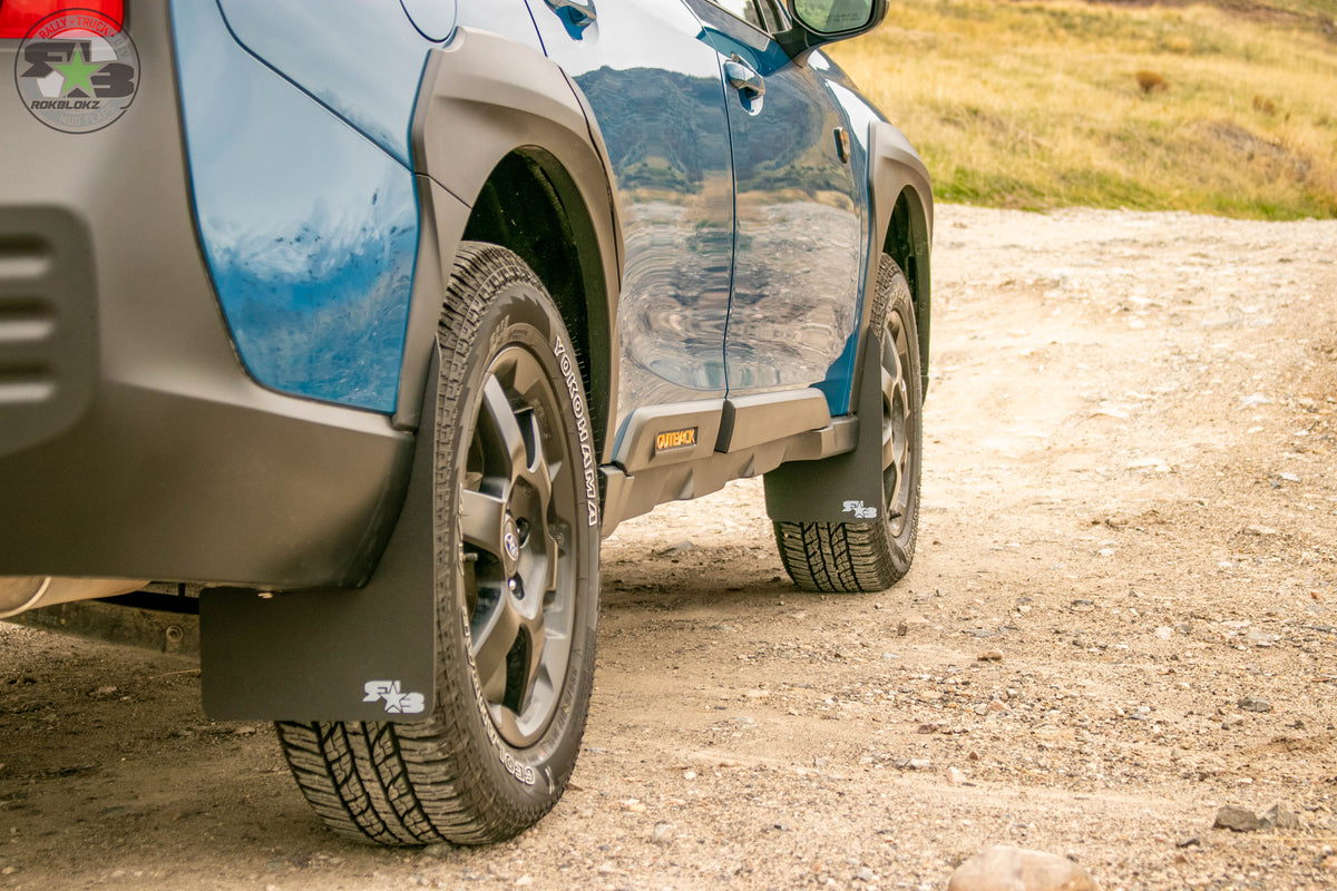 RokBlokz - Subaru Outback WILDERNESS 2021+ Rally Mud Flaps