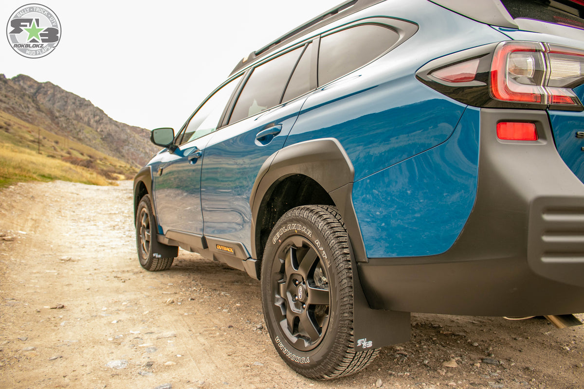 RokBlokz - Subaru Outback WILDERNESS 2021+ Rally Mud Flaps