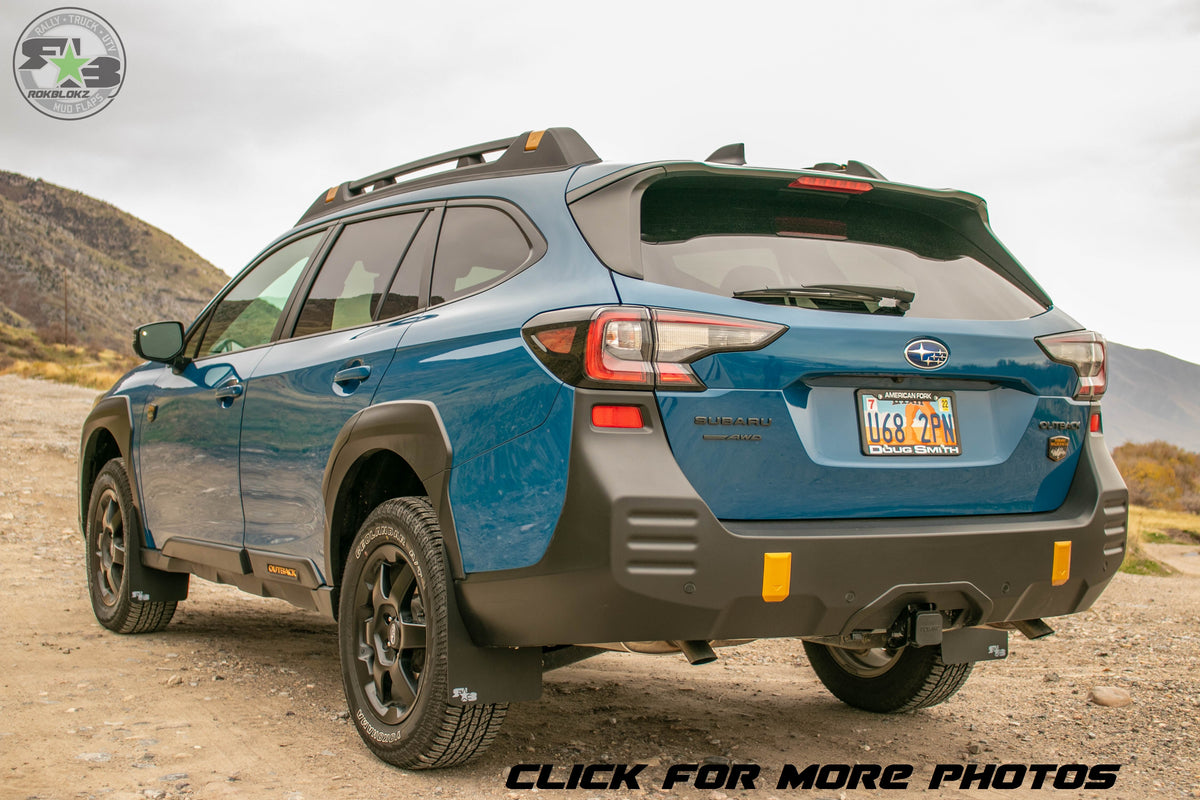 RokBlokz - Subaru Outback WILDERNESS 2021+ Rally Mud Flaps