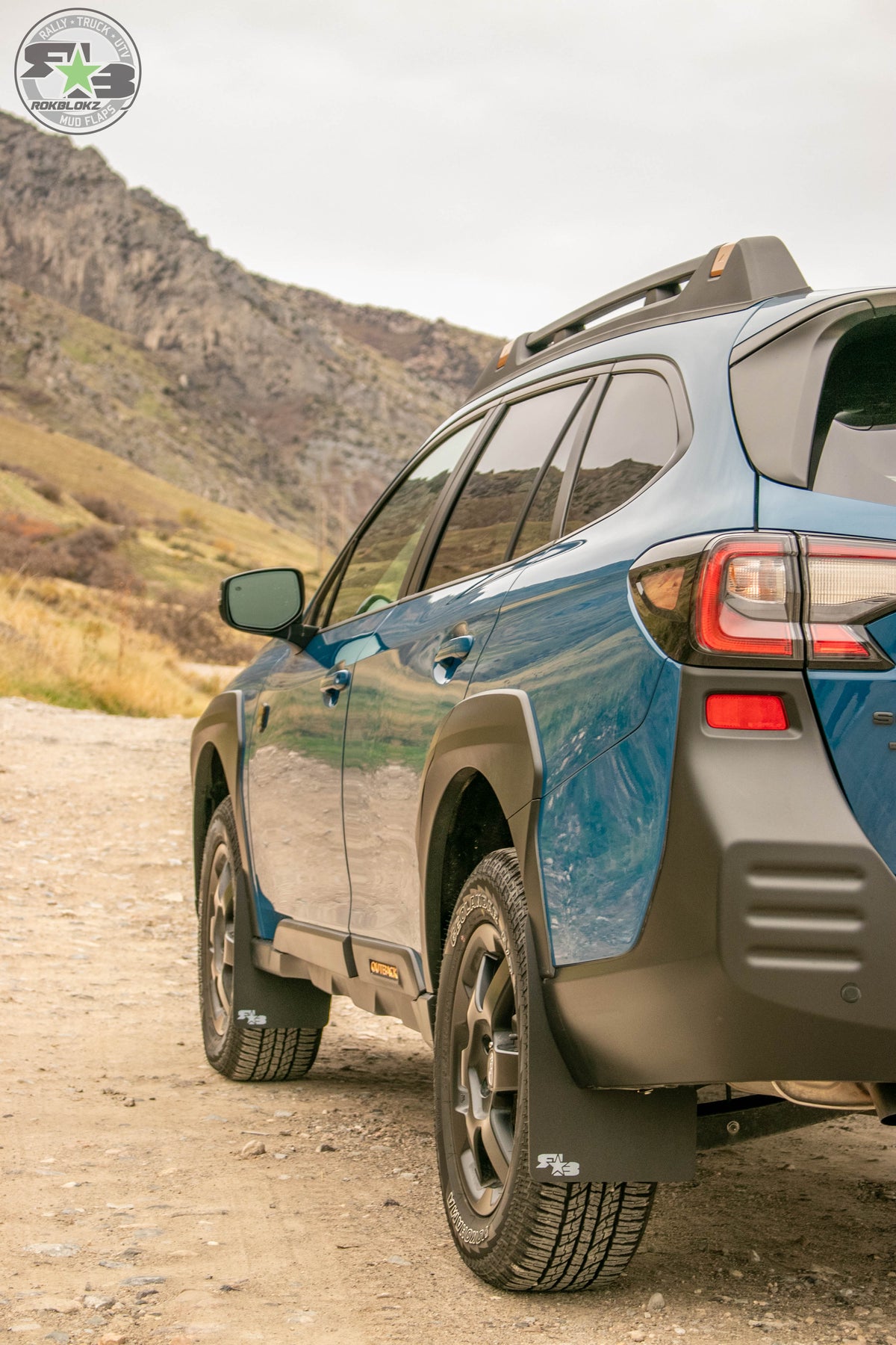 RokBlokz - Subaru Outback WILDERNESS 2021+ Rally Mud Flaps