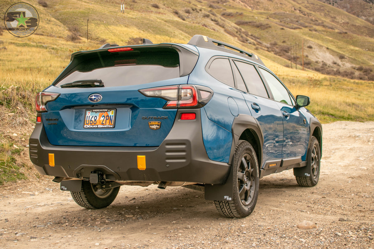 RokBlokz - Subaru Outback WILDERNESS 2021+ Rally Mud Flaps