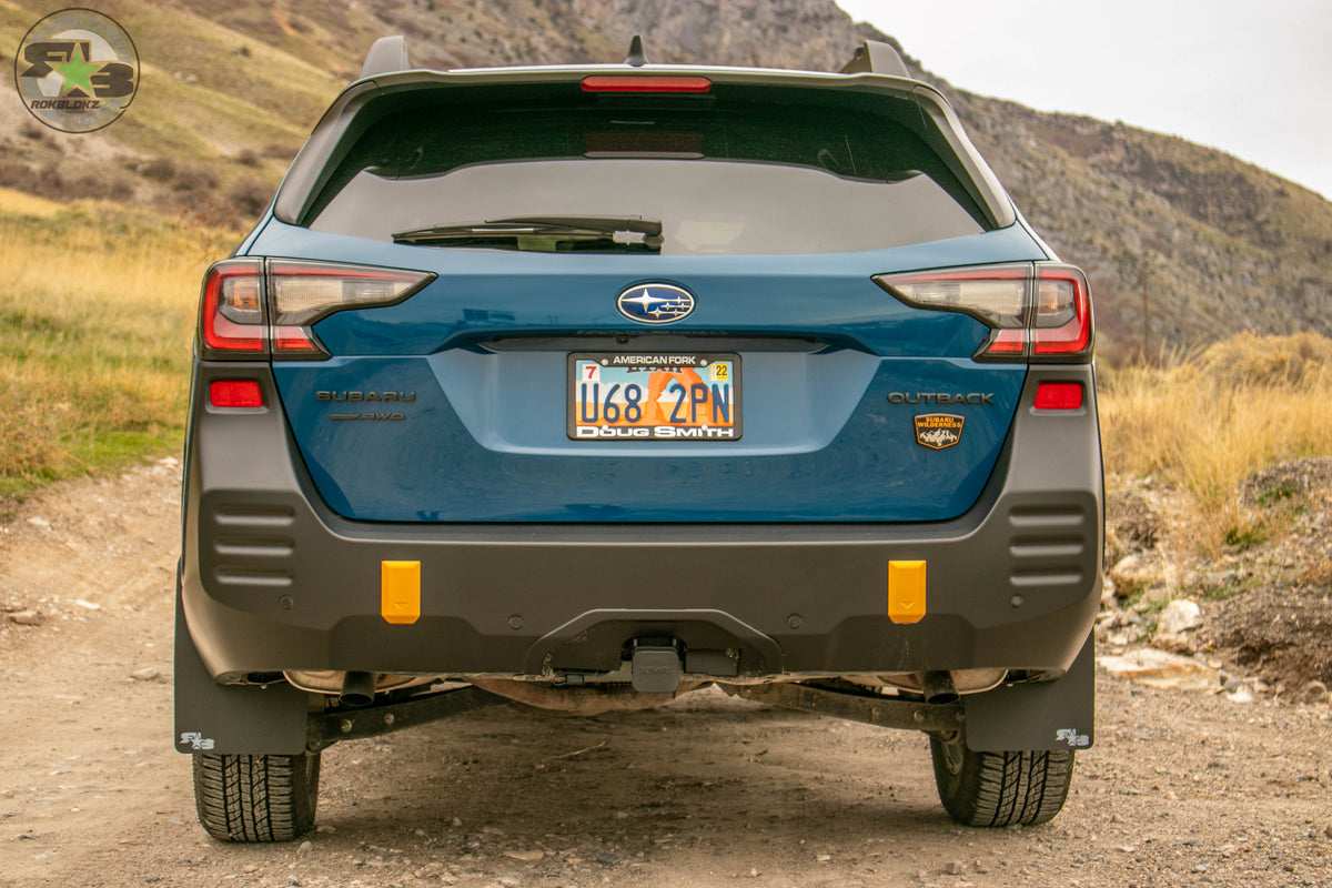 RokBlokz - Subaru Outback WILDERNESS 2021+ Rally Mud Flaps