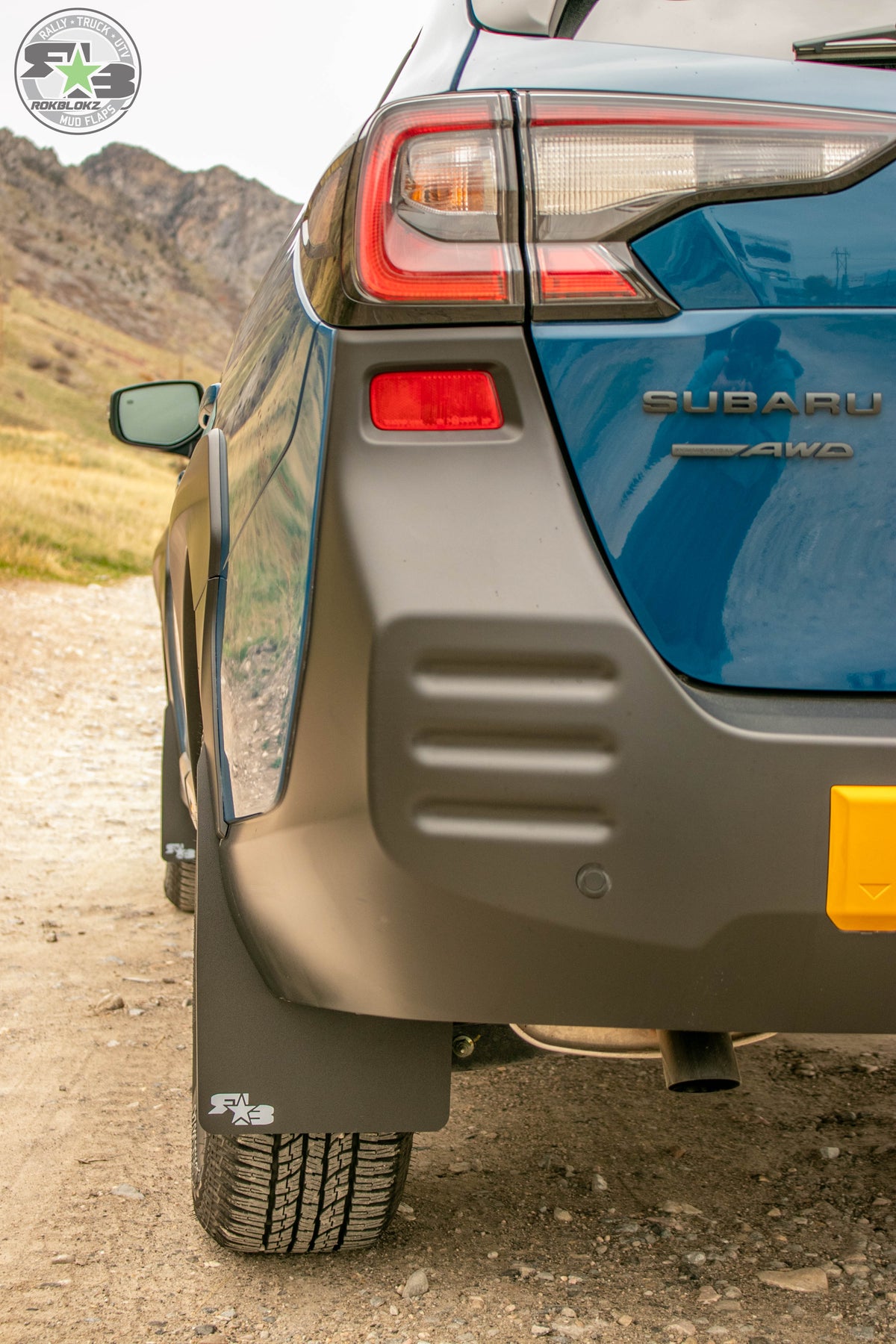 RokBlokz - Subaru Outback WILDERNESS 2021+ Rally Mud Flaps