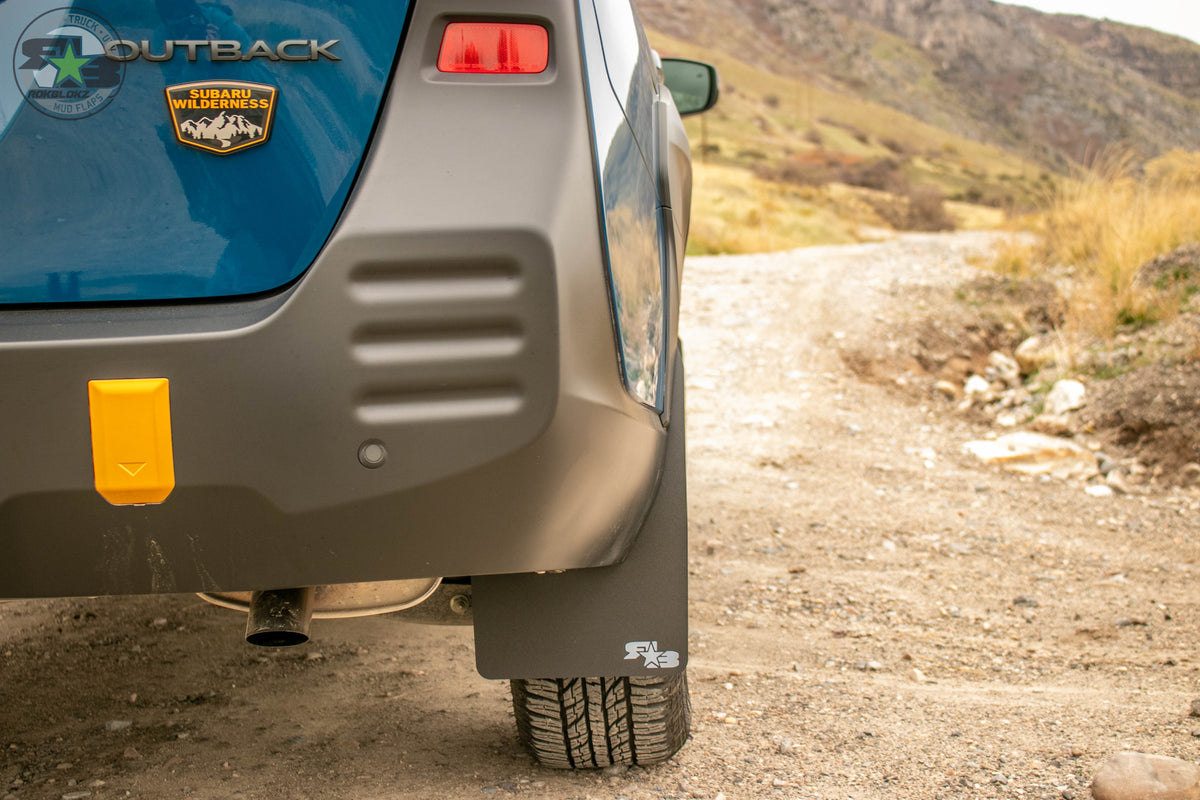 RokBlokz - Subaru Outback WILDERNESS 2021+ Rally Mud Flaps