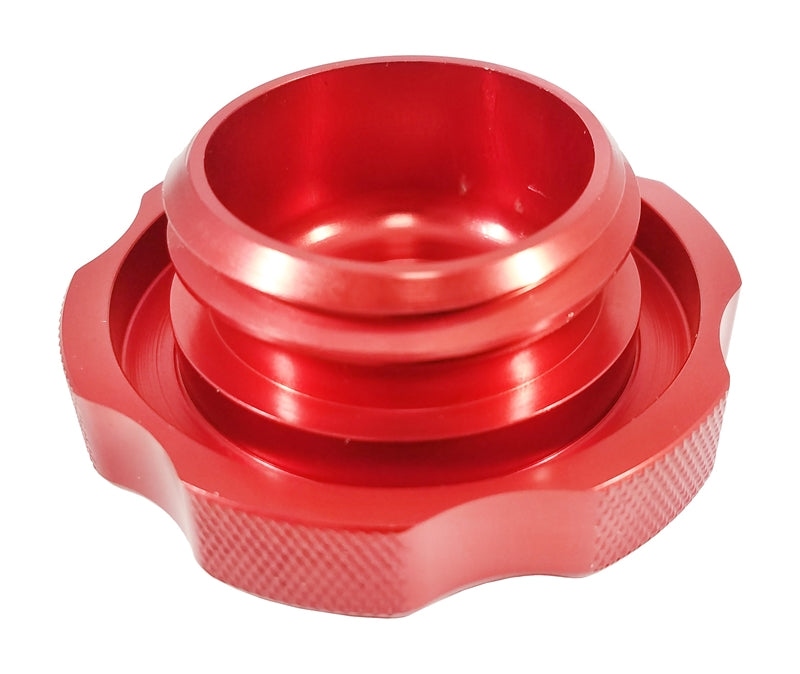 Torque Solution Billet Oil Cap 89+ Subaru - Red - TS-SU-313RD