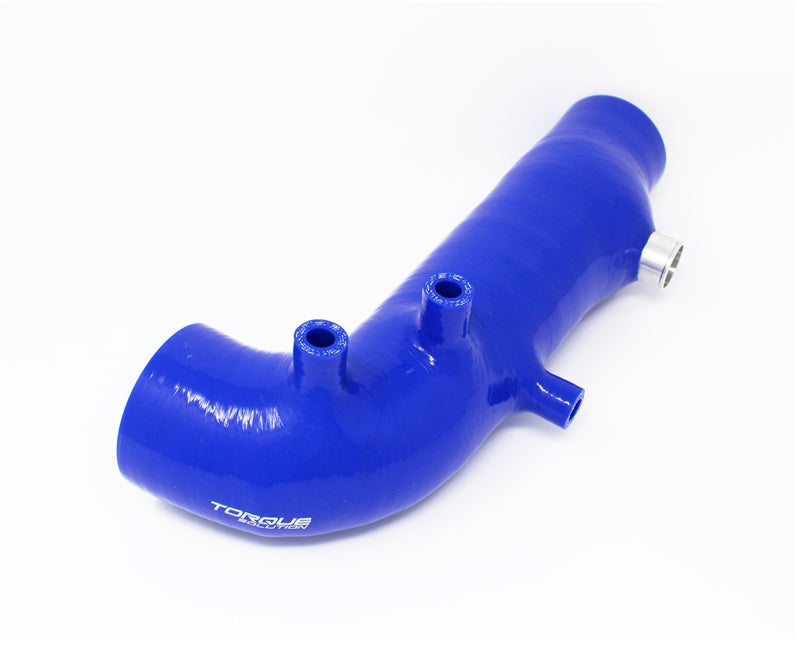 Torque Solution Turbo Inlet Hose Black: 02-07 Subaru WRX/04-18 STI/05-09 Legacy GT/04-13 FTX - Blue - TS-SU-463BU