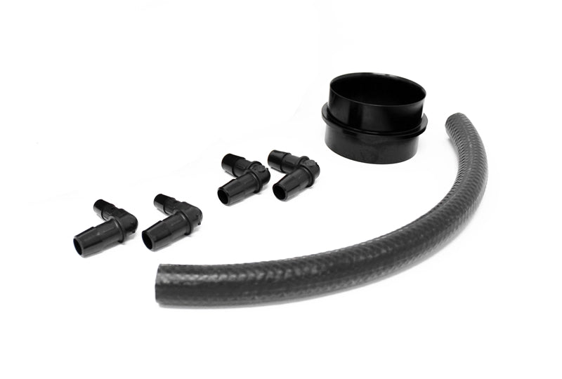 Torque Solution Turbo Inlet Hose Black: 02-07 Subaru WRX/04-18 STI/05-09 Legacy GT/04-13 FTX - Blue - TS-SU-463BU